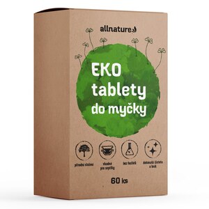 Allnature EKO tablety do myčky 60 ks Allnature EKO tablety do myčky 60 ks