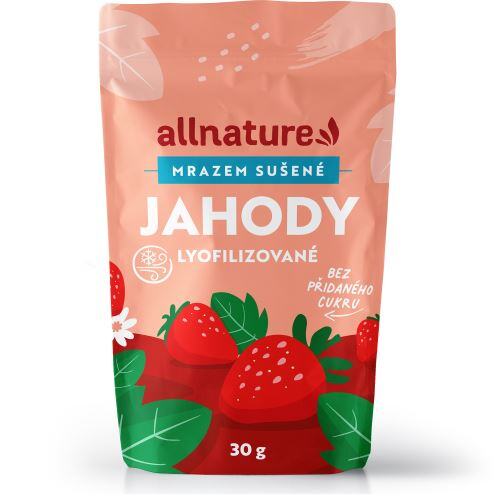 Allnature Jahody sušené mrazem 30 g