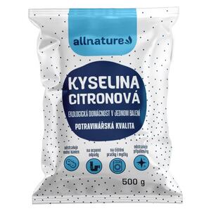 Allnature Kyselina citronová 500 g Allnature Kyselina citronová 500 g