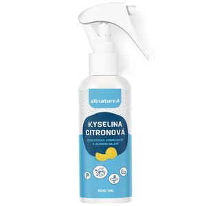 Allnature Kyselina citronová sprej 500 ml Allnature Kyselina citronová sprej 500 ml