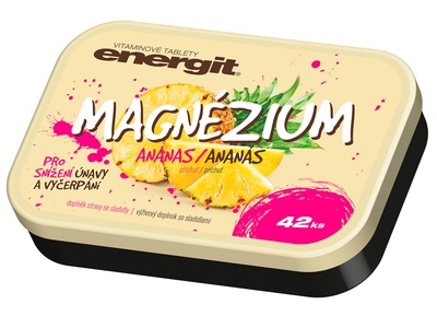 Energit Magnézium ananas 42 tablet Energit Magnézium ananas 42 tablet