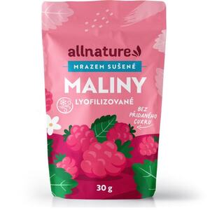 Allnature Maliny sušené mrazem 30 g Allnature Maliny sušené mrazem 30 g