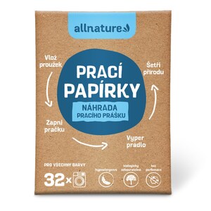 Allnature Prací proužky 16 ks Allnature Prací proužky 16 ks