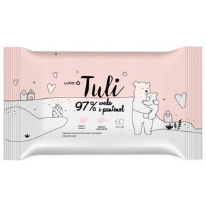 Luba Tuli Dětské vlhčené ubrousky s panthenolem 60 ks