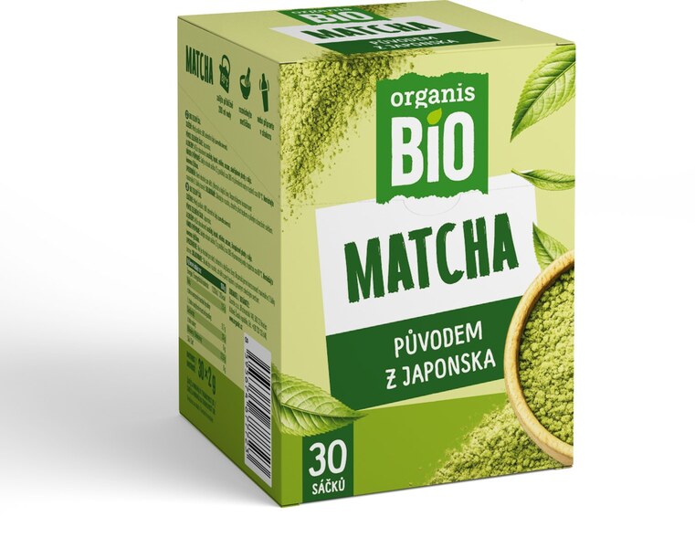 Organis Matcha BIO 30 x 2 g Organis Matcha BIO 30 x 2 g