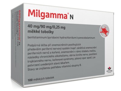Milgamma N 100 měkkých tobolek Milgamma N 100 měkkých tobolek