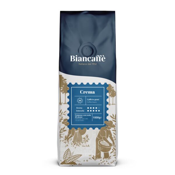 Biancaffé Crema Zrnková káva 1 kg Biancaffé Crema Zrnková káva 1 kg