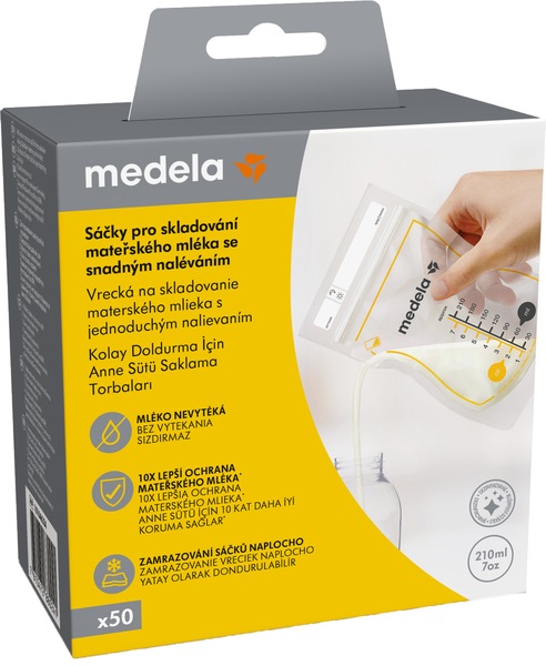 Medela Sáčky pro skladování mateřského mléko 50 ks
