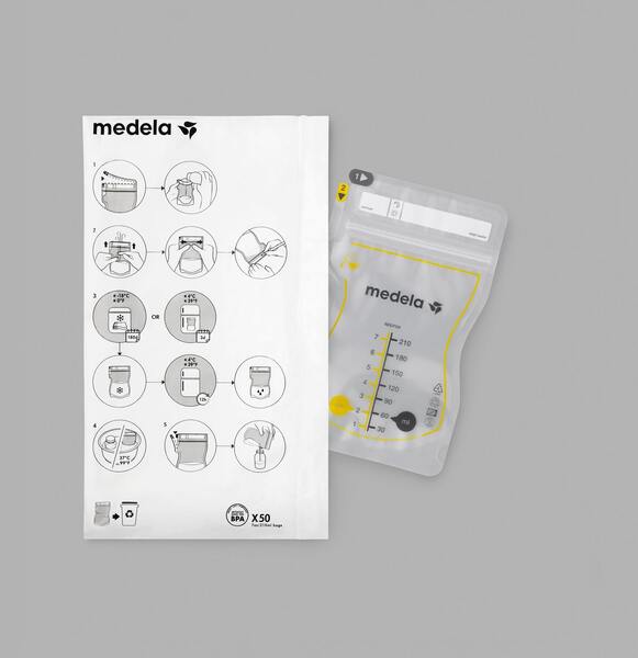 Medela Sáčky pro skladování mateřského mléko 50 ks