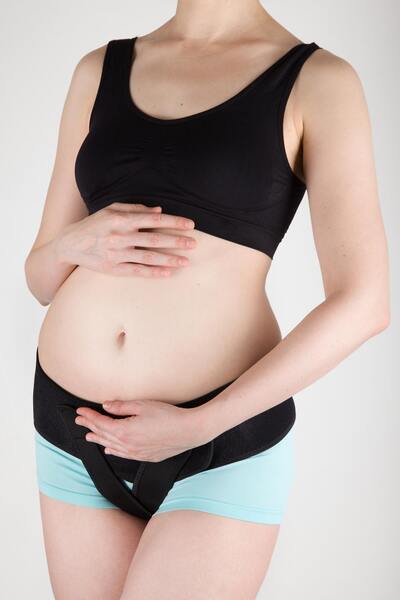 MomCare Těhotenský a poporodní podpůrný pás vel. L-XL 1 ks
