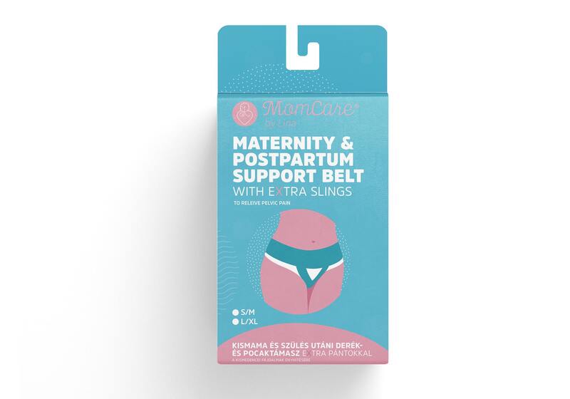 MomCare Těhotenský a poporodní podpůrný pás vel. L-XL 1 ks