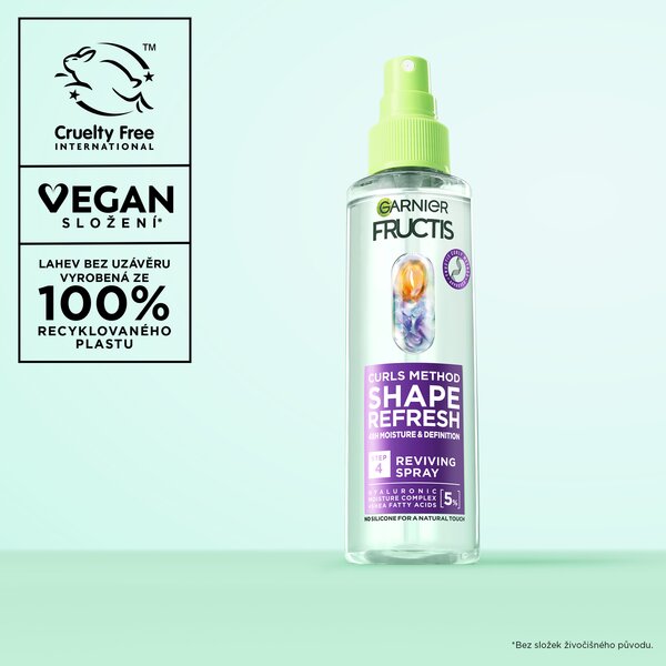 Garnier Fructis Curls Method Hydratační sprej pro vlnité a kudrnaté vlasy 150 ml