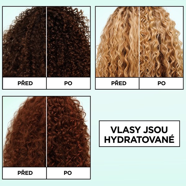 Garnier Fructis Curls Method Hydratační šampon pro vlnité a kudrnaté vlasy 200 ml Garnier Fructis Curls Method Hydratační šampon pro vlnité a kudrnaté vlasy 200 ml