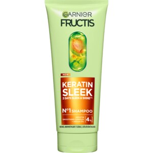 Garnier Fructis Keratin Sleek Šampon na suché a krepaté vlasy 370 ml Garnier Fructis Keratin Sleek Šampon na suché a krepaté vlasy 370 ml