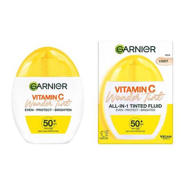 Garnier Vitamin C Tónovací fluid light SPF50+ 40 ml