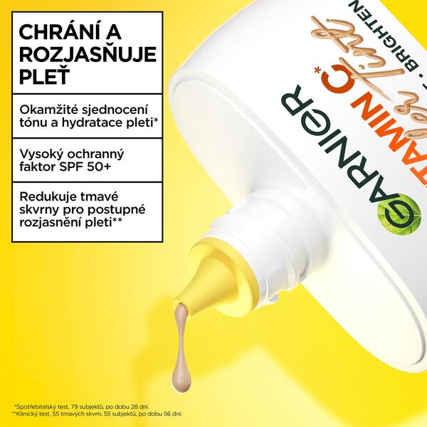 Garnier Vitamin C Tónovací fluid light SPF50+ 40 ml