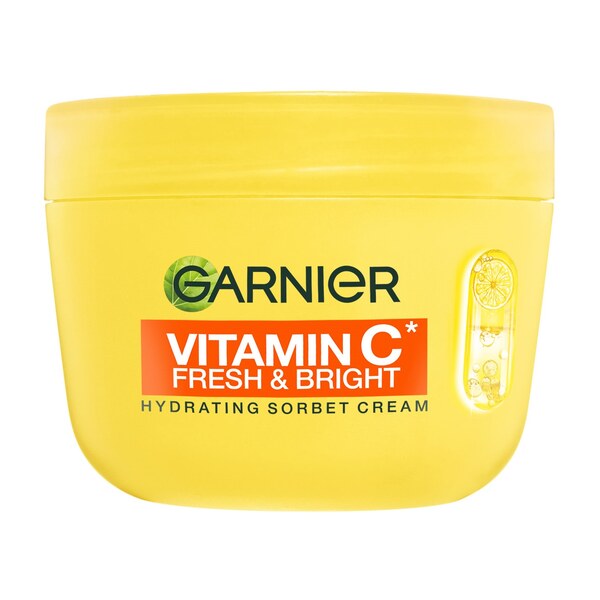 Garnier Vitamin C Fresh&Bright hydratační sorbet krém 85 ml Garnier Vitamin C Fresh&Bright hydratační sorbet krém 85 ml