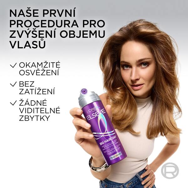 Loréal Elseve Big Hair Day Péče pro objem 200 ml