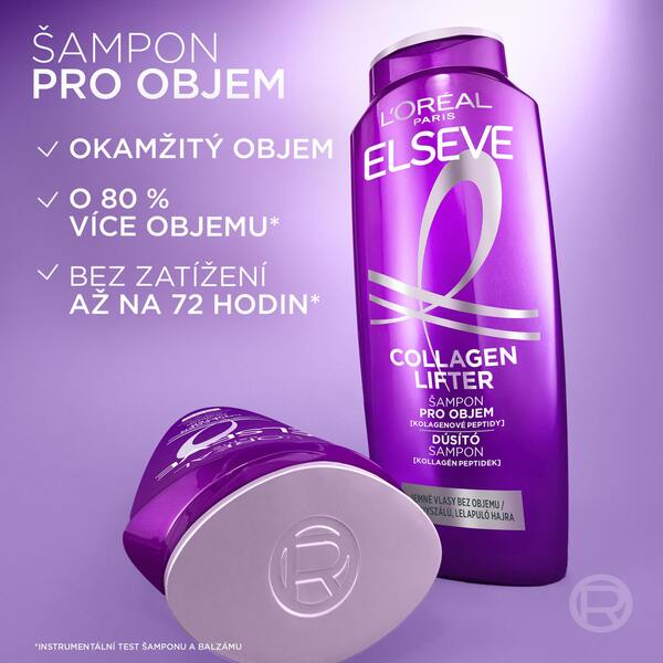 Loréal Elseve Collagen Lifter Šampon pro objem 400 ml Loréal Elseve Collagen Lifter Šampon pro objem 400 ml