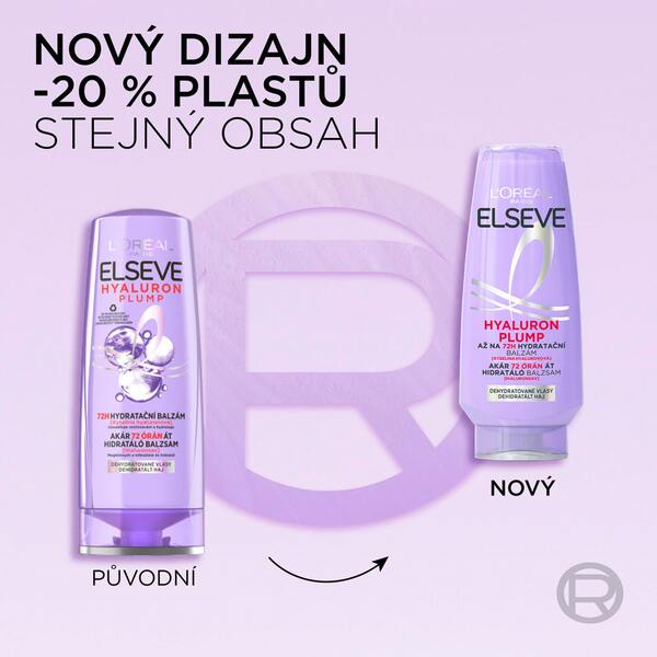 Loréal Elseve Hyaluron Plump Hydratační balzám 200 ml Loréal Elseve Hyaluron Plump Hydratační balzám 200 ml