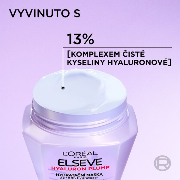 Loréal Elseve Hyaluron Plump Hydratační maska 300 ml Loréal Elseve Hyaluron Plump Hydratační maska 300 ml