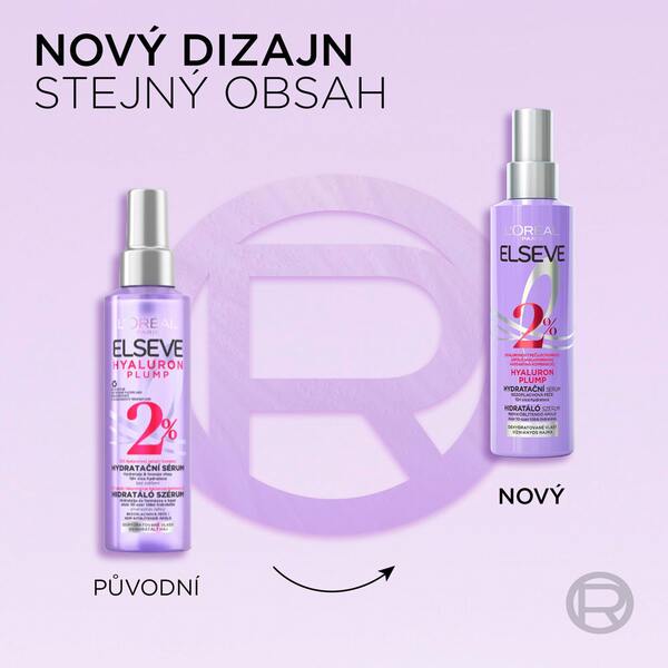 Loréal Elseve Hyaluron Plump Hydratační sérum 150 ml Loréal Elseve Hyaluron Plump Hydratační sérum 150 ml