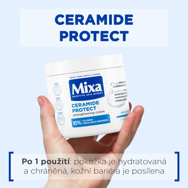 Mixa Ceramide Protect Posilující tělová péče 400 ml Mixa Ceramide Protect Posilující tělová péče 400 ml