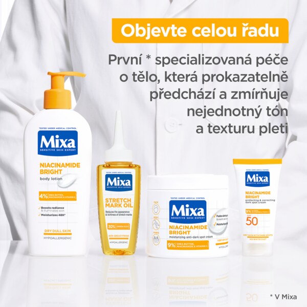Mixa Niacinamide Bright Hydratační krém 400 ml Mixa Niacinamide Bright Hydratační krém 400 ml