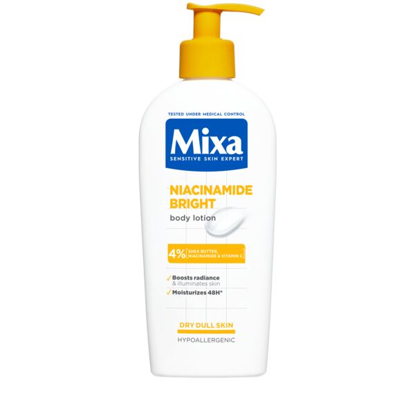 Mixa Niacinamide Bright Tělové mléko 250 ml Mixa Niacinamide Bright Tělové mléko 250 ml