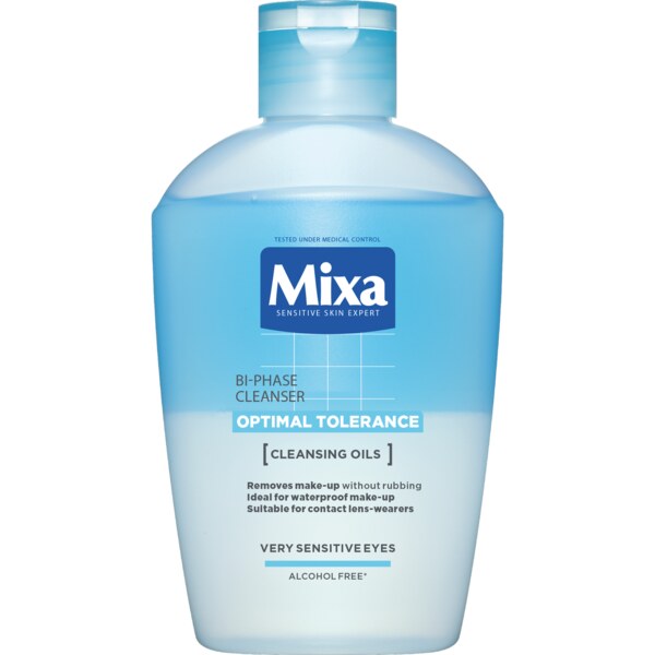 Mixa Optimal Tolerance Dvoufázový odličovač očí 125 ml