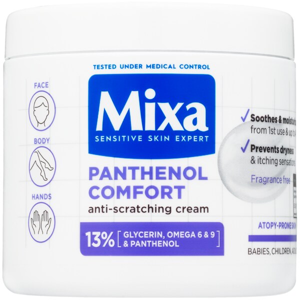 Mixa Panthenol Comfort Obnovující tělová péče 400 ml Mixa Panthenol Comfort Obnovující tělová péče 400 ml