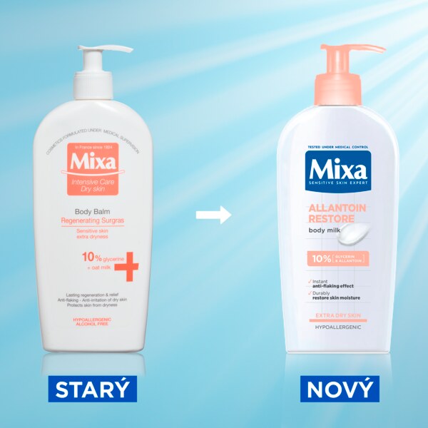 Mixa Repairing Surgras tělové mléko 400 ml Mixa Repairing Surgras tělové mléko 400 ml