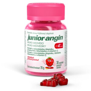 Junior-angin Imuno-medvídci 30 ks Junior-angin Imuno-medvídci 30 ks