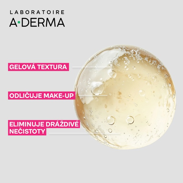 A-Derma Exomega Zklidňující čisticí gel 200 ml A-Derma Exomega Zklidňující čisticí gel 200 ml