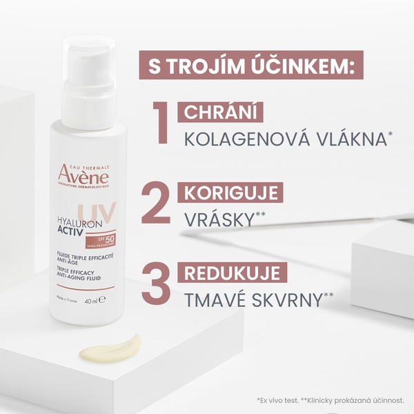 Avene Hyaluron Activ Anti-age SPF50 fluid 40 ml 