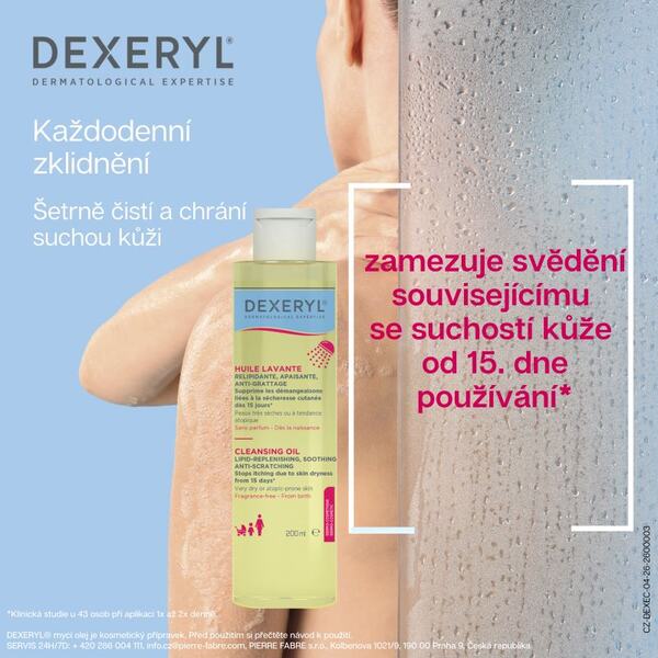 Dexeryl mycí olej 200 ml