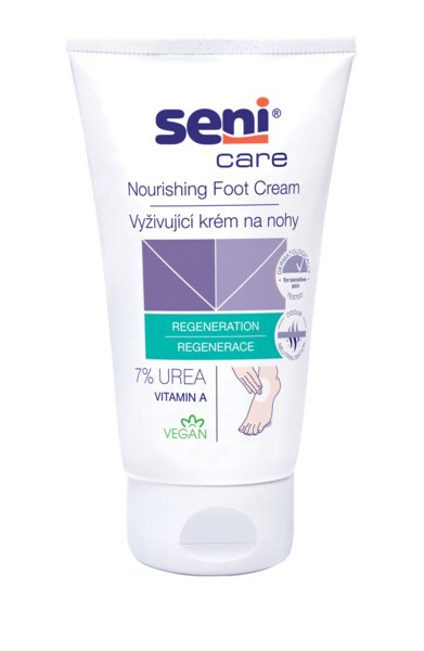 Seni Care Vyživující krém na nohy 7% Urea 100 ml