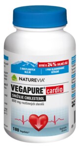 NatureVia Vegapure cardio 800 mg 180 kapslí NatureVia Vegapure cardio 800 mg 180 kapslí