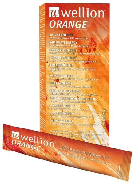 Wellion Orange tekutý cukr 10 x 13 ml Wellion Orange tekutý cukr 10 x 13 ml