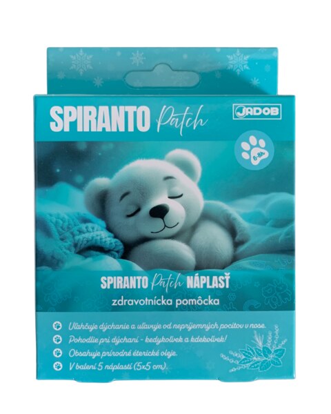 Jadob Spiranto Patch náplast 5 x 5 cm 5 ks