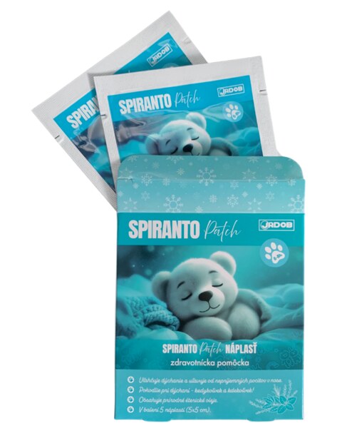 Jadob Spiranto Patch náplast 5 x 5 cm 5 ks
