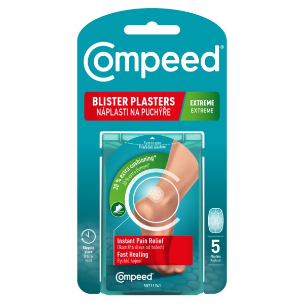 Compeed Extreme náplast na puchýře 5 ks