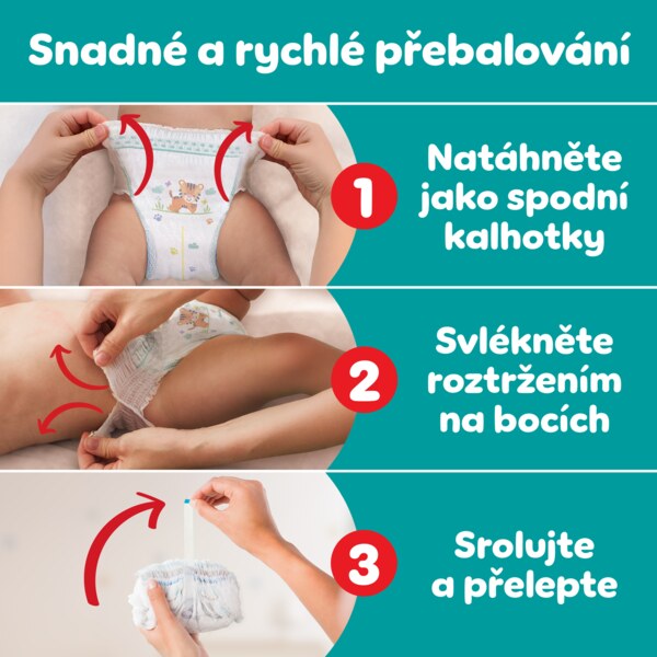 Pampers Active Baby Pants 6 Plenkové kalhotky (13-19 kg) 120 ks Pampers Active Baby Pants 6 Plenkové kalhotky (13-19 kg) 120 ks