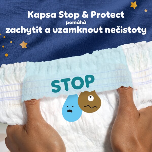 Pampers Night Pants 360°Fit 5 Plenkové kalhotky (11-17 kg) 92 ks Pampers Night Pants 360°Fit 5 Plenkové kalhotky (11-17 kg) 92 ks
