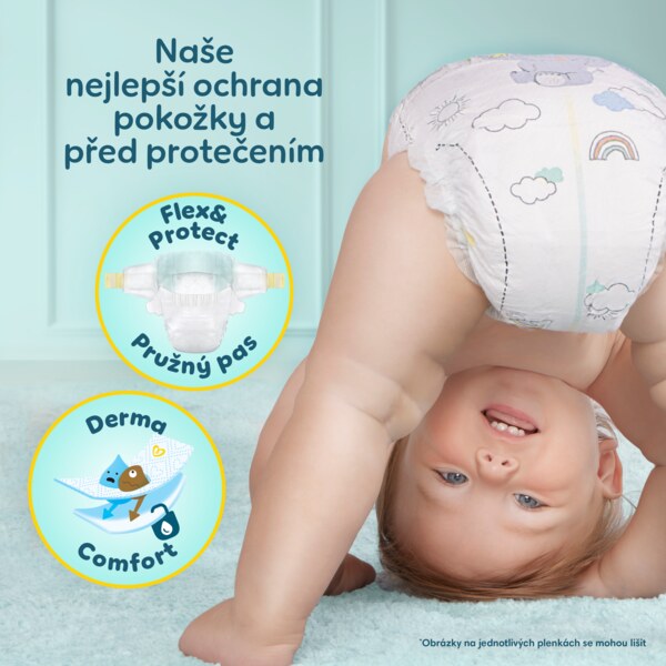 Pampers Premium Care 3 Plenky (6-10 kg) 180 ks Pampers Premium Care 3 Plenky (6-10 kg) 180 ks