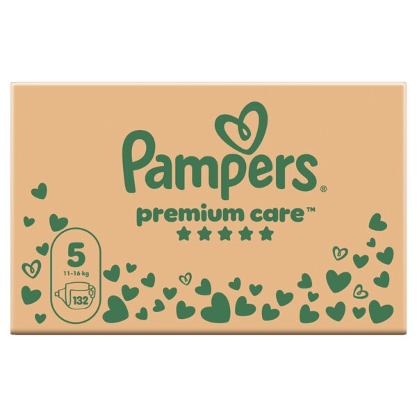 Pampers Premium Care 5 Plenky (11-16 kg) 132 ks Pampers Premium Care 5 Plenky (11-16 kg) 132 ks