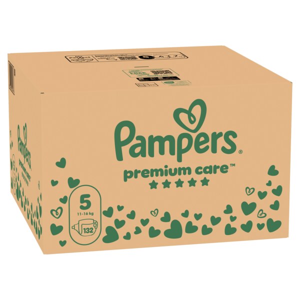 Pampers Premium Care 5 Plenky (11-16 kg) 132 ks Pampers Premium Care 5 Plenky (11-16 kg) 132 ks