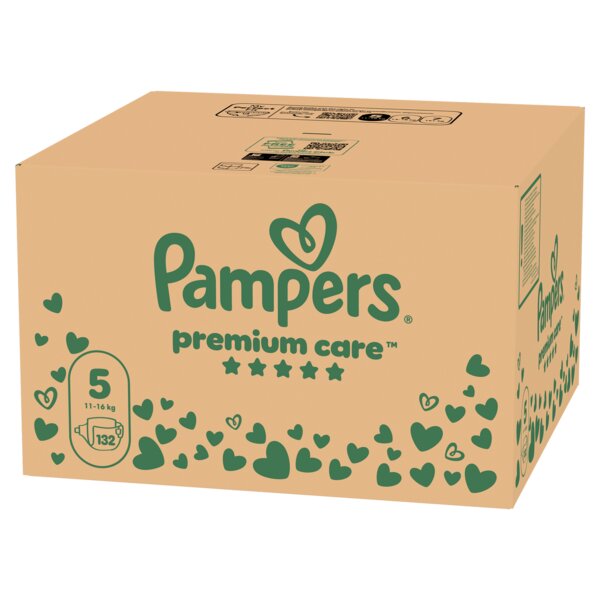 Pampers Premium Care 5 Plenky (11-16 kg) 132 ks Pampers Premium Care 5 Plenky (11-16 kg) 132 ks