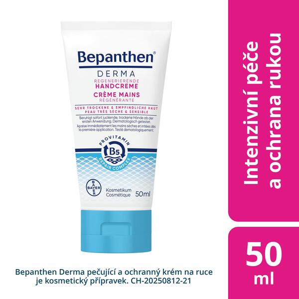 Bepanthen Derma Pečující a ochranný krém na ruce 50 ml