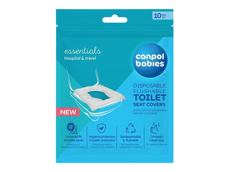 Canpol Babies Hygienické jednorázové WC podložky 10 ks